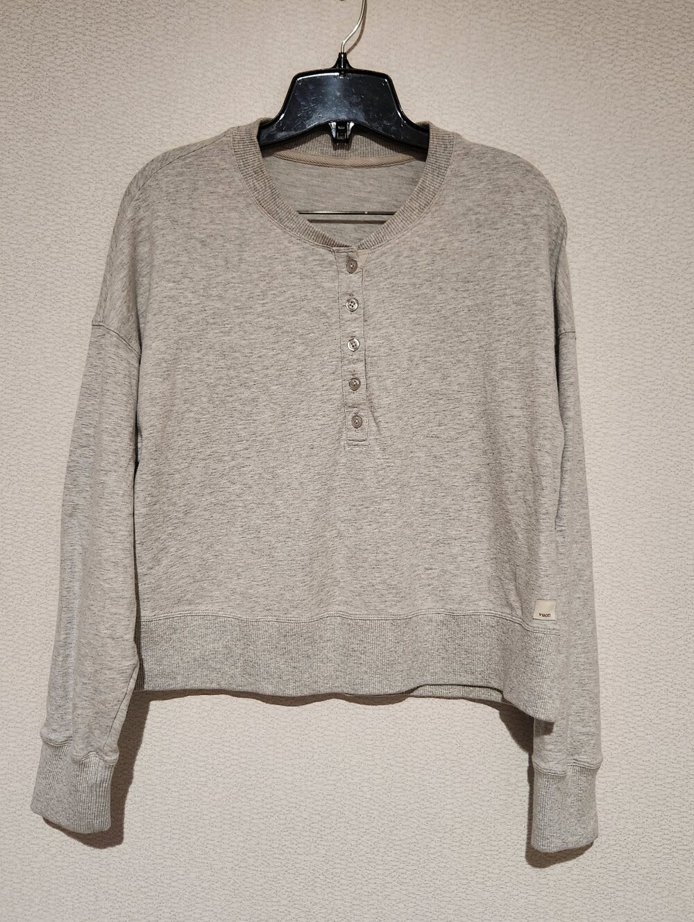 Vuori Laguna Henley Sweatshirt Womens Small